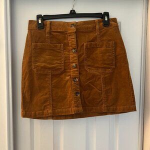 Corduroy Skirt
